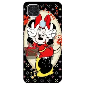 Чехол Disney Mouse ZTE Blade V2020 (PREMIUMPrint) (Минни peace)