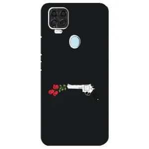 Чехлы (ART) Цветы на ZTE Blade V2020 (VPrint) (Неожиданные цветы)