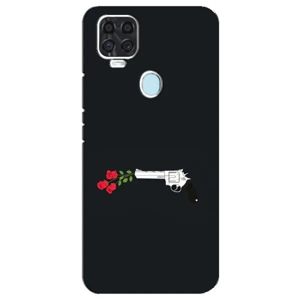 Чехол с принтом «Неожиданные цветы» для ZTE Blade V2020
