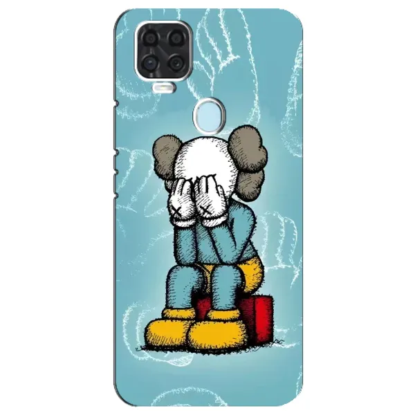 Чехол с принтом «Плач Bearbrick» для ZTE Blade V2020