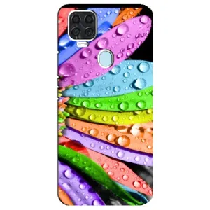 Чехлы (ART) Цветы на ZTE Blade V2020 (VPrint) (Семицветик)
