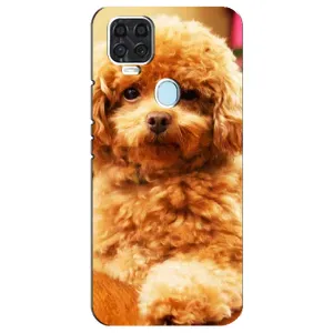 Чехлы с собаками для ZTE Blade V2020 (VPrint) (Щенок Бишон)