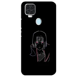 Чохли на тему: Ітачи Учіха для ZTE Blade V2020 (AlphaPrint) (силует Ітачі)