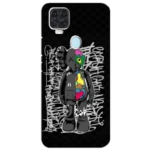 Чехлы для ZTE Blade V2020 - Bearbrick Louis Vuitton (PREMIUMPrint) (Стиль Bearbrick)
