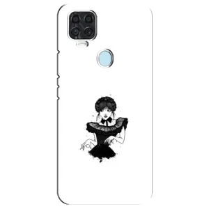 Чехлы Венсдей на ZTE Blade V2020 Уэнсдей (AlphaPrint) (танец Уэнздей)
