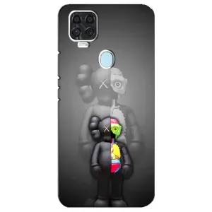 Чехлы для ZTE Blade V2020 - Bearbrick Louis Vuitton (PREMIUMPrint) (Тело Bearbrick)