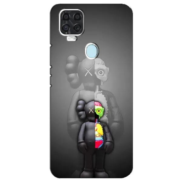 Чехол с принтом «Тело Bearbrick» для ZTE Blade V2020