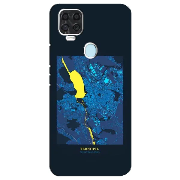 Чехол с принтом «Тернополь» для ZTE Blade V2020