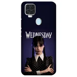 Силиконовый чехол с картинкой для ZTE Blade V2020 (Wednesday)