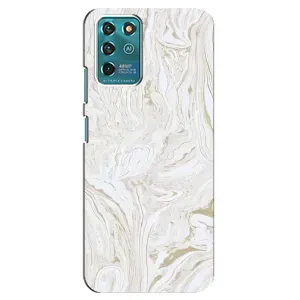 Мраморный чехол на ZTE Blade V30 Vita (VPrint) (Белый мрамор)