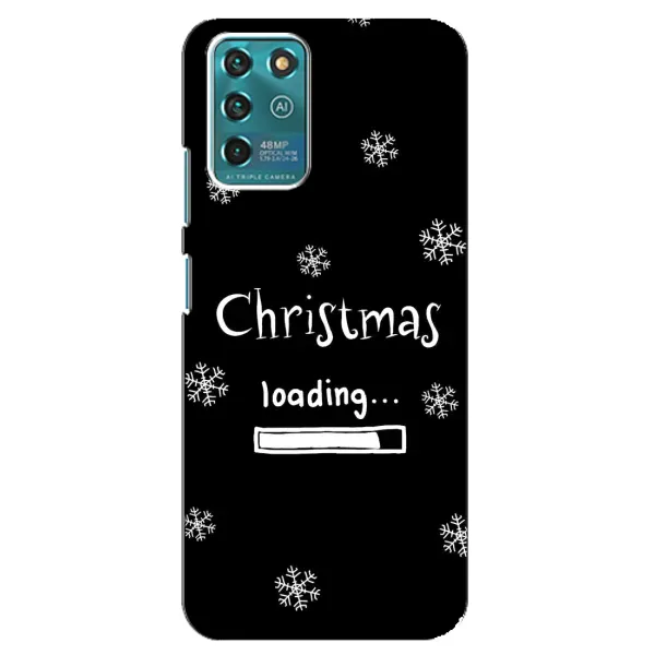 Чехол с принтом «Christmas loading» для ZTE Blade V30 Vita