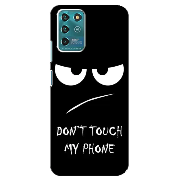 Чохол з принтом «Dont Touch» для ZTE Blade V30 Vita