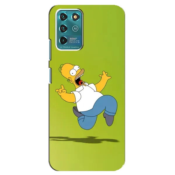 Чехол с принтом «Гомер Симпсон» для ZTE Blade V30 Vita