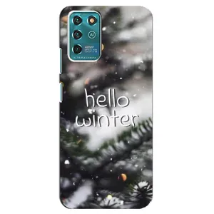 Новогодние, Праздничные Чехлы для ZTE Blade V30 Vita - 2024 год (Hello winter)