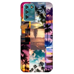 Силиконовый чехол с КАРТИНКАМИ лето для ZTE Blade V30 Vita (AlphaPrint) (Летний отпуск)