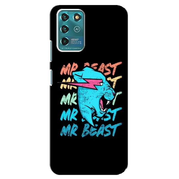 Чохол з принтом «logo Mr beast» для ZTE Blade V30 Vita
