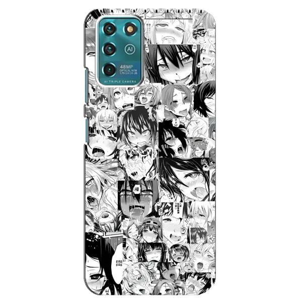 Чехол с принтом «Ahegao manga» для ZTE Blade V30 Vita
