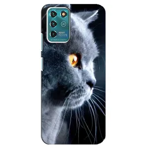 Чехлы с Котиками для ZTE Blade V30 Vita (VPrint) (Серый Кот)