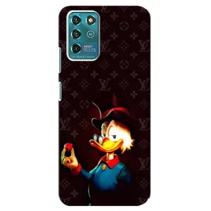 Чехлы для ZTE Blade V30 Vita - Скрудж МакДак Louis Vuitton (PREMIUMPrint) (Скрудж с бриллиантом)