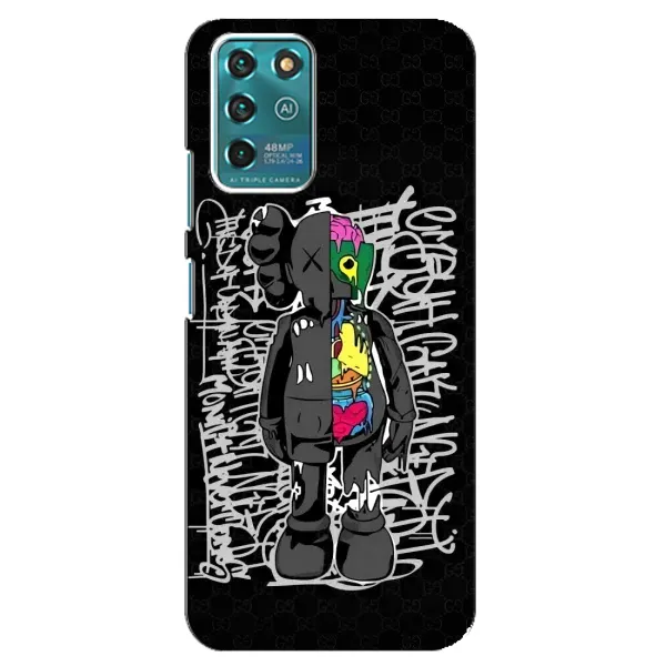 Чохол з принтом «Стиль Bearbrick» для ZTE Blade V30 Vita