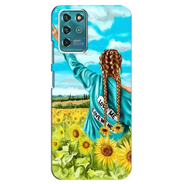 Чохол з принтом «Україночка» для ZTE Blade V30 Vita Чохол з принтом «Україночка» для ZTE Blade V30 Vita