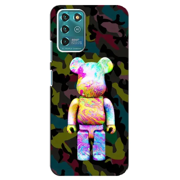 Чохол з принтом «Яскравий Bearbrick» для ZTE Blade V30 Vita