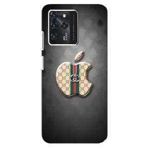 Чехол с принтом «Apple gucci» для ZTE Blade V30