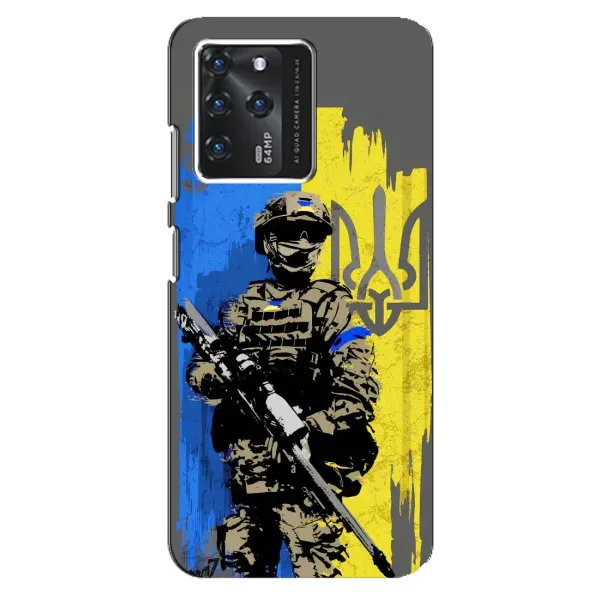 Чехол с принтом «АРТ солдат» для ZTE Blade V30 Чехол с принтом «АРТ солдат» для ZTE Blade V30