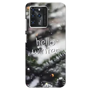 Новорічні, Святкові Чохли для ZTE Blade V30 - 2024 год (Hello winter)