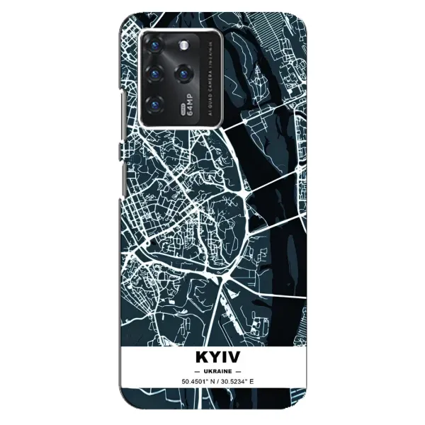 Чехол с принтом «Киев» для ZTE Blade V30
