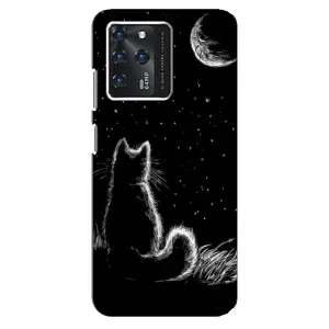Чехол с принтом для ZTE Blade V30 (AlphaPrint) Модные коты