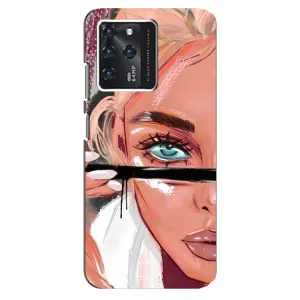 Чехол с печатью для ZTE Blade V30 - (Мода) (AlphaPrint)