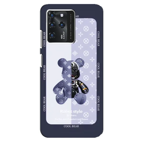 Чехол с принтом «Медвежонок LV» для ZTE Blade V30
