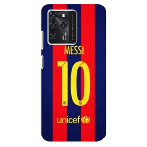 Чехол с принтом «Messi Barca 10» для ZTE Blade V30