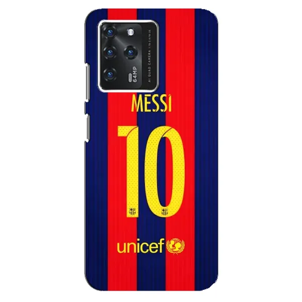 Чехол с принтом «Messi Barca 10» для ZTE Blade V30