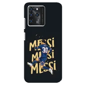 Чехлы для ZTE Blade V30 (Leo чемпион) (AlphaPrint) (Messi ПСЖ)