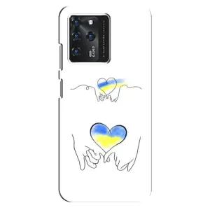 Чехол для Патриота Украины ZTE Blade V30 - (AlphaPrint) (Мир Украине)