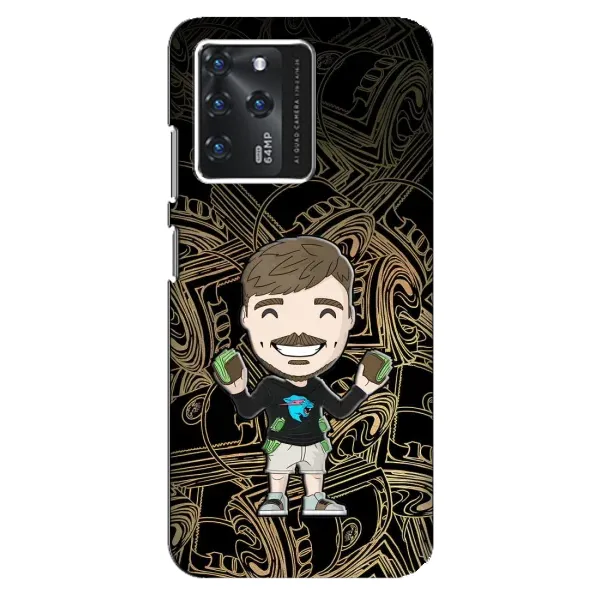 Чехол с принтом «Mister Beast» для ZTE Blade V30