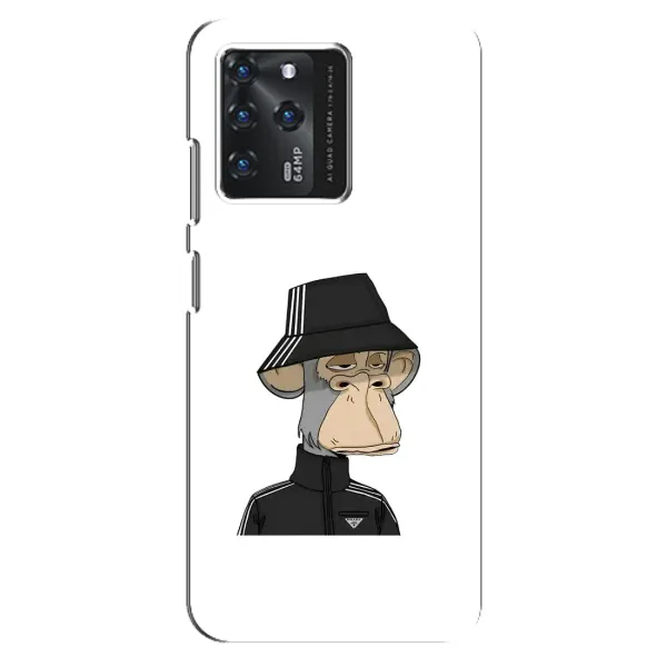 Чохол з принтом «мавпа NFT Adidas» для ZTE Blade V30