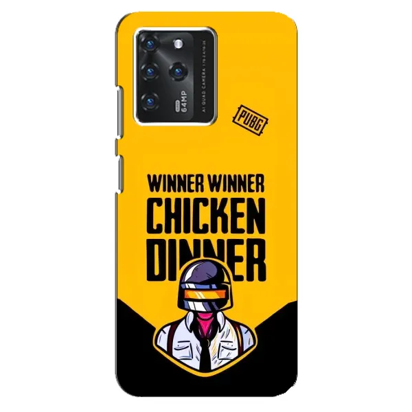 Чохол з принтом «Pubg шолом» для ZTE Blade V30
