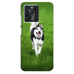 Чохол з Хаскі ZTE Blade V30 - (AlphaPrint) (Радісний Хаскі)