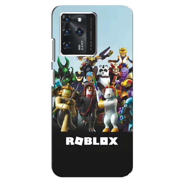 Чехол с принтом «ROBLEX» для ZTE Blade V30
