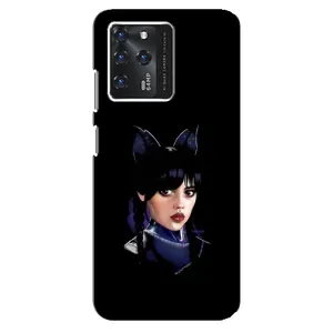 Чохли Венсдей на ZTE Blade V30 Уенсдей (AlphaPrint) (серйозна Венздей)