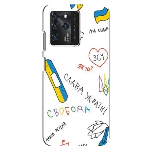 Чехлы Доброго вечора, ми за України для ЗТЕ Блейд В30 (AlphaPrint) (Стикер)