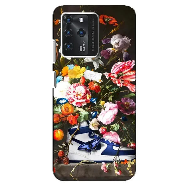 Чехол с принтом «Стиль Найк» для ZTE Blade V30