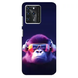 Чехол с Обезьянами ZTE Blade V30 - (AlphaPrint) (Стильная обезьяна)