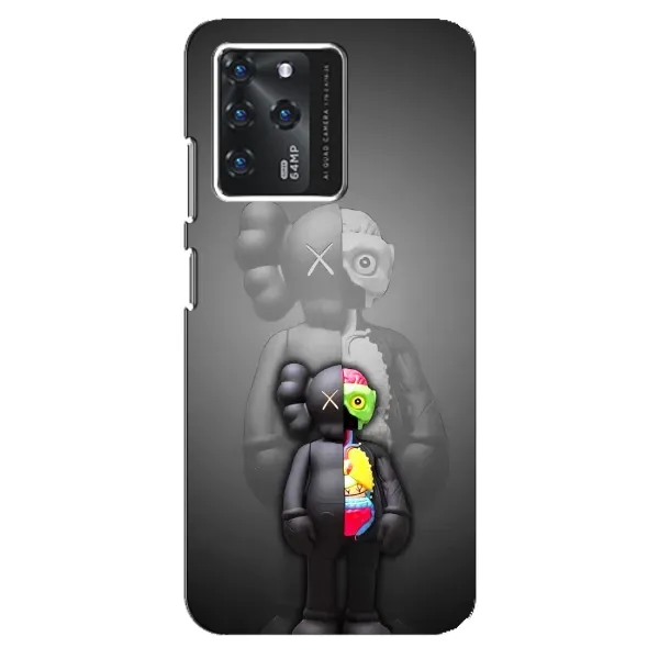 Чехол с принтом «Тело Bearbrick» для ZTE Blade V30
