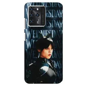 Чохли Венсдей на ZTE Blade V30 Уенсдей (AlphaPrint) (Венздей кішка)