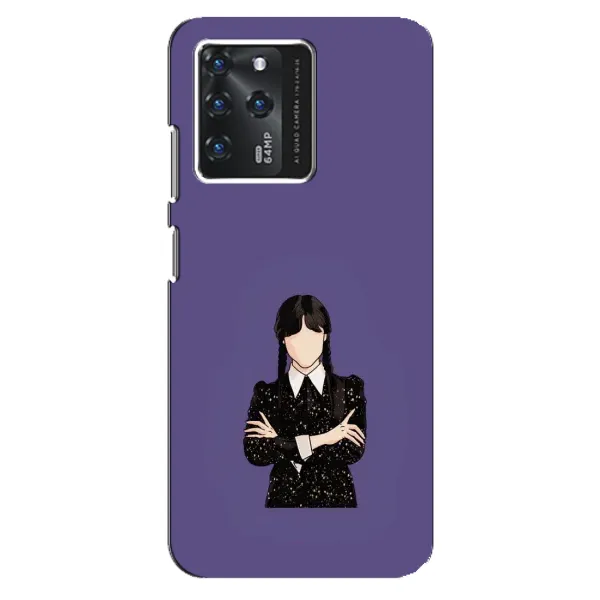 Чехол с принтом «Уэнздей в черном» для ZTE Blade V30 Чехол с принтом «Уэнздей в черном» для ZTE Blade V30