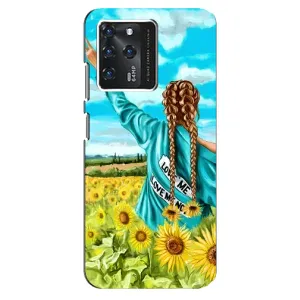 Чехол для Патриота Украины ZTE Blade V30 - (AlphaPrint) (Украиночка)